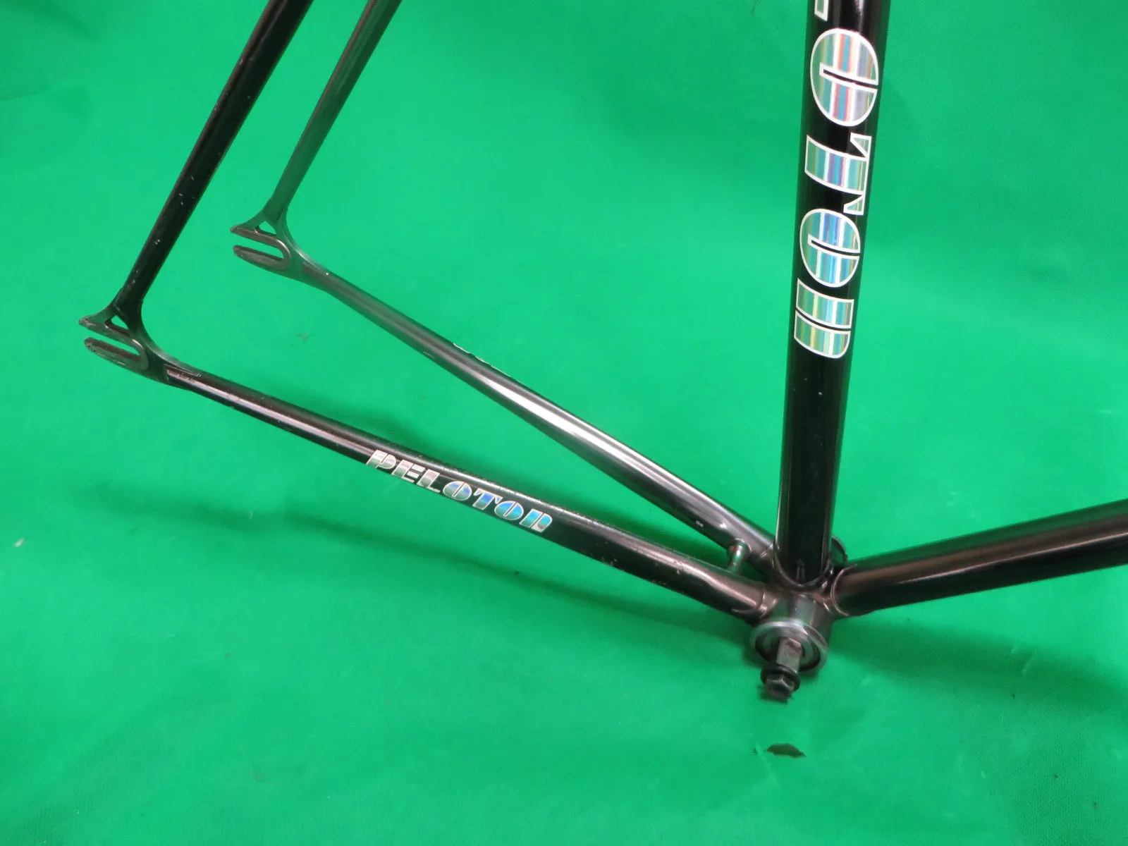 PELOTON // Mach Silver black fade // 53.5cm